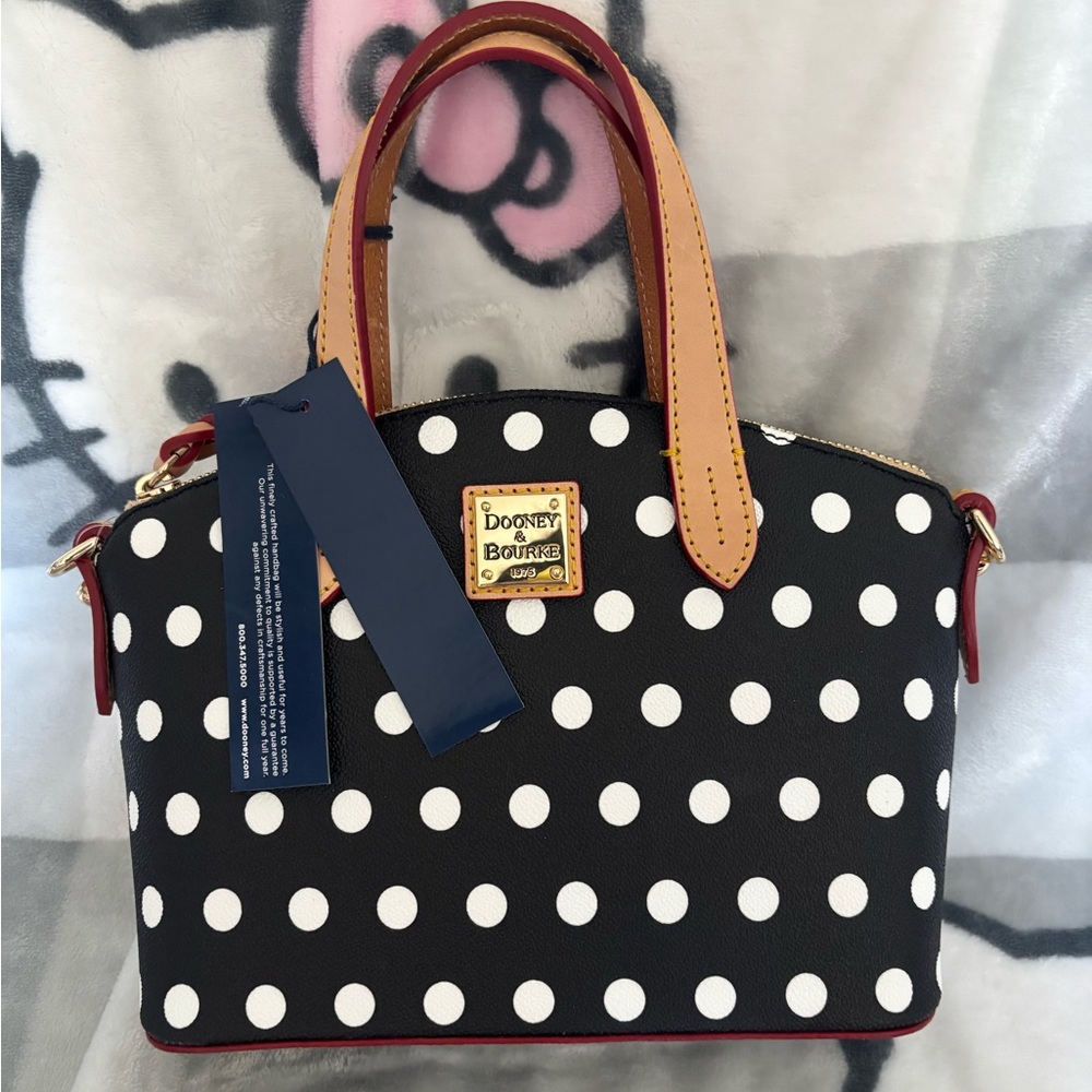 Dooney & Bourke Black Polka Dot Women's Bag